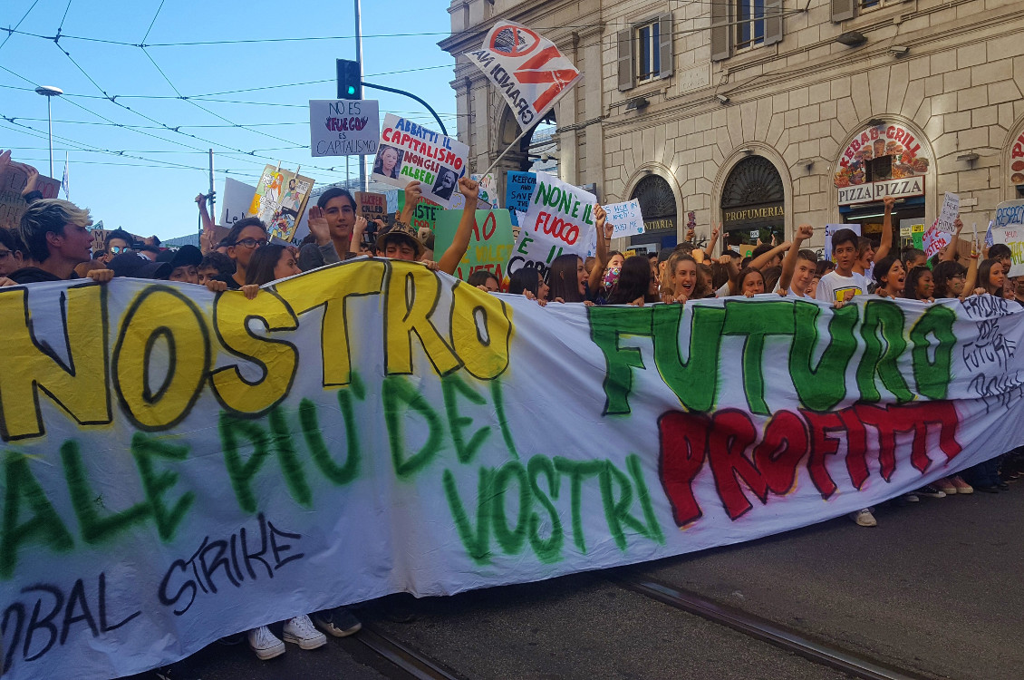 Fridays For Future Porta La Crisi Climatica Alla Camera Dei Deputati ...