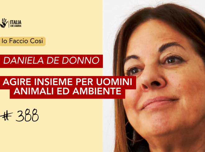 Daniela De Donno dell'Istituto Jane Goodall Italia
