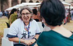 un momento della human library che si è svolta a palermo