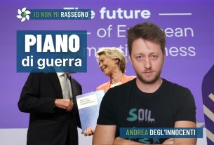 Il piano Draghi per l’industria europea è una conversione bellica? – #978