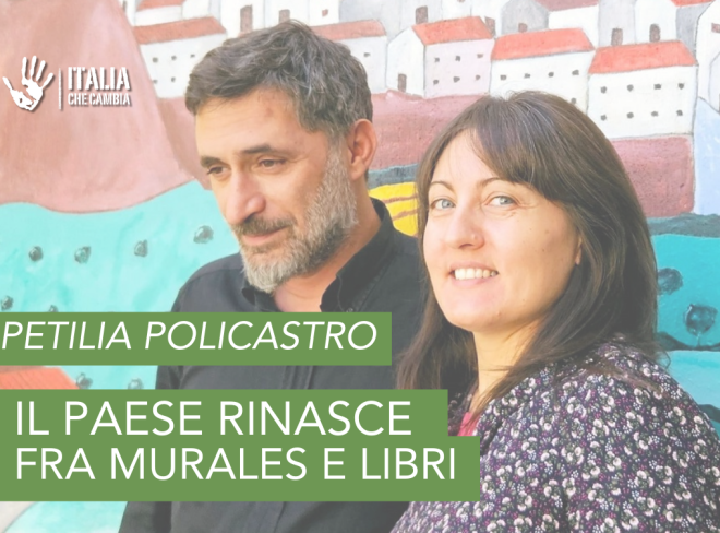 Petilia Policastro, il paese calabrese rinato grazie ai murales e ai libri di Giuseppe e Manuela – Calabria sarai Tu #3