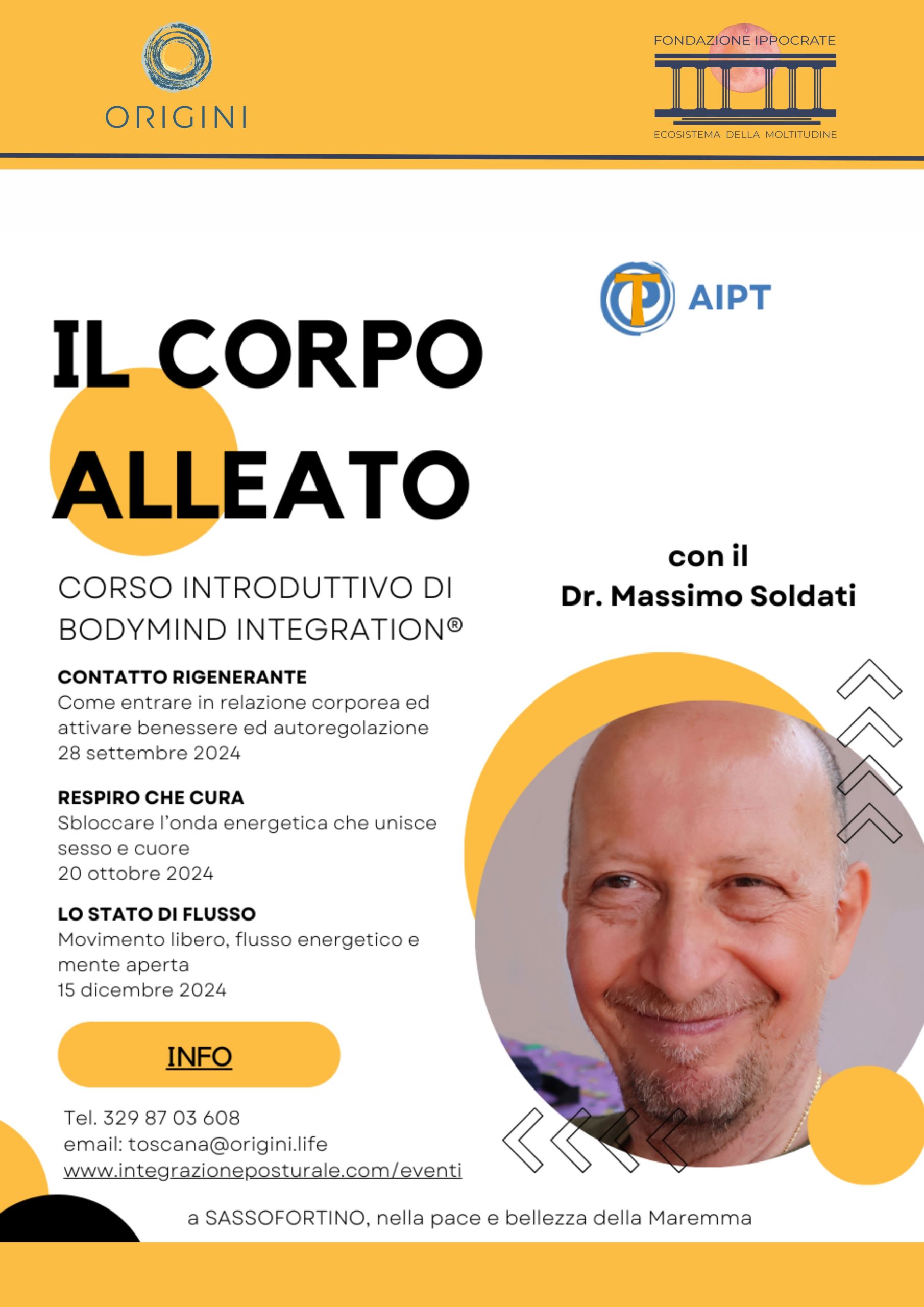 Offro seminari di integrazione posturale