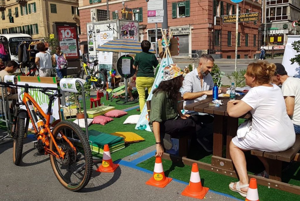 parking day pranzo