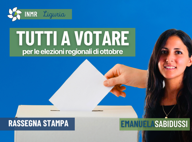 Tutti a votare per le elezioni regionali – INMR Liguria #11