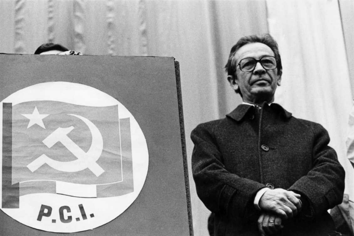 Berlinguer, foto dell'Archivio Podda, Cagliari, 1984