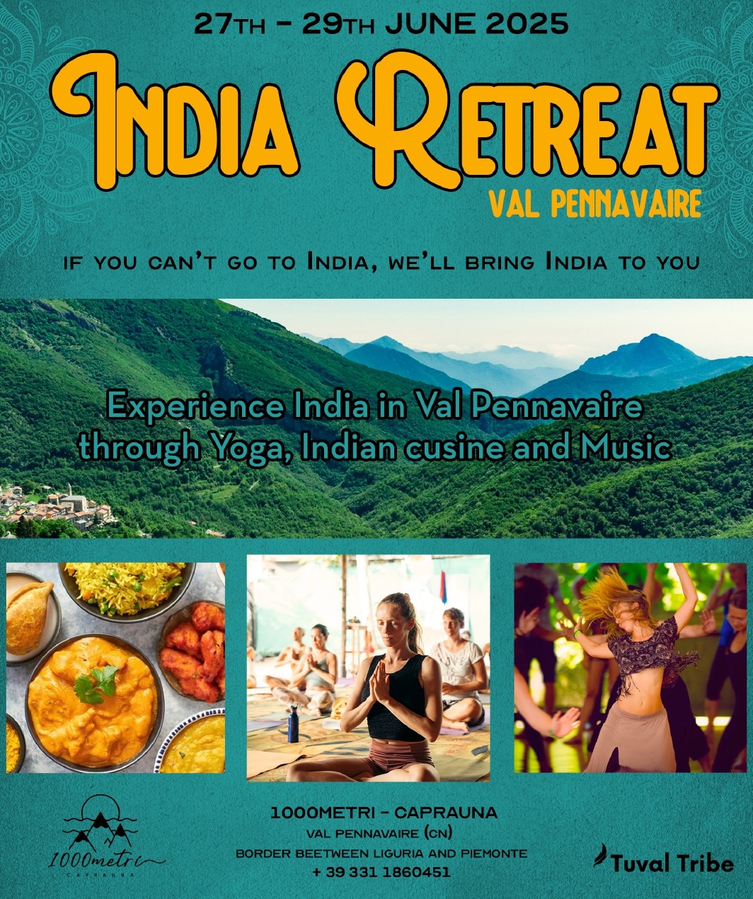 India Retreart in Val Pennavaire.